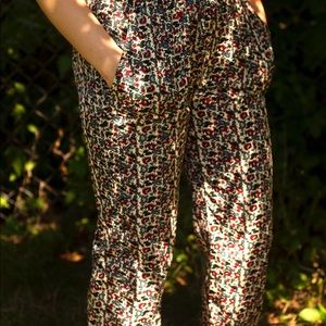 Floral Printed Joggers